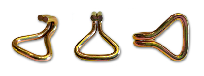 Двойные J крючки шириной 35 мм (1,5")